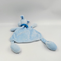 DOUDOU PLAT CHIEN BLEU ÉTOILES CP INTERNATIONAL