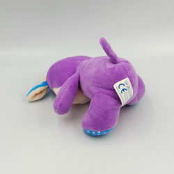 Doudou vache violet bleu pois ITEM INTERNATIONAL
