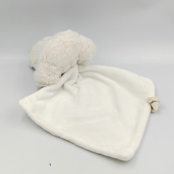 Doudou ours blanc mouchoir PREMAMAN