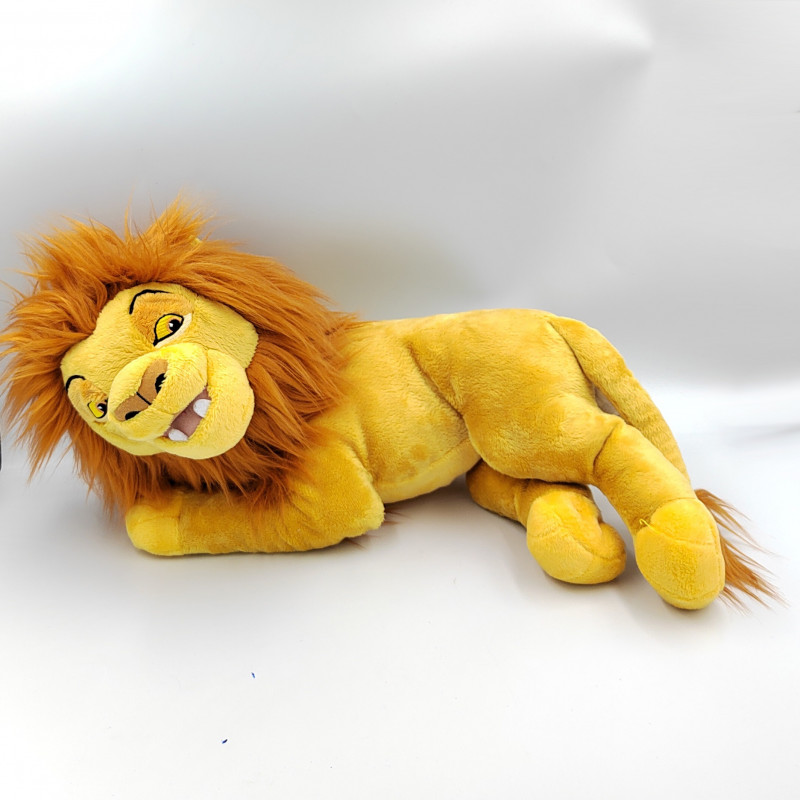 Peluche le roi lion Simba Mufasa DISNEY 