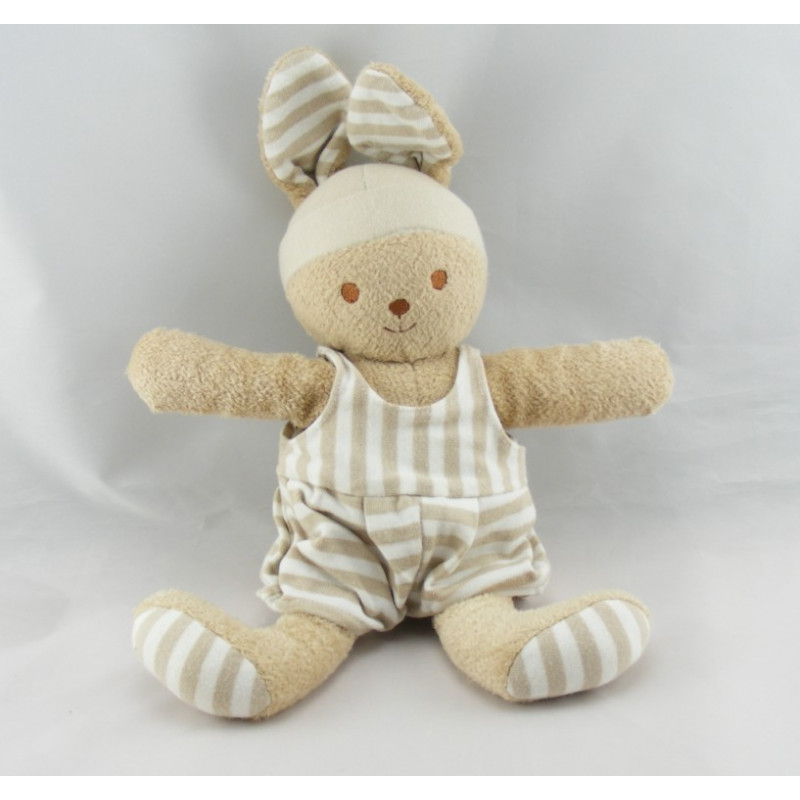 Doudou lapin beige NOUNOURS 