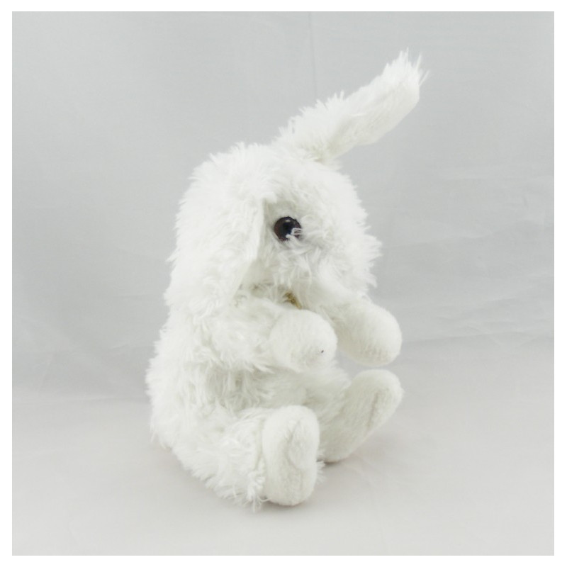 Doudou lapin blanc tout doux DOUDOU ET COMPAGNIE