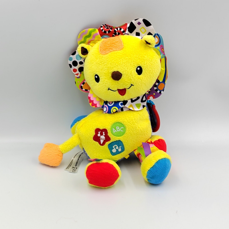 Peluche interactif lion jaune Timotée VTECH