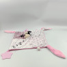 Doudou plat Minnie rose blanc A Star is born DISNEY BABY
