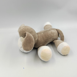 Doudou ane cheval gris blanc MARQUE VERTE