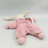 Doudou lapin Patachou rose écharpe Corolle