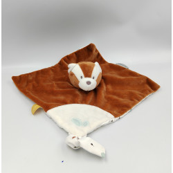 Doudou plat panda roux Boris NATTOU