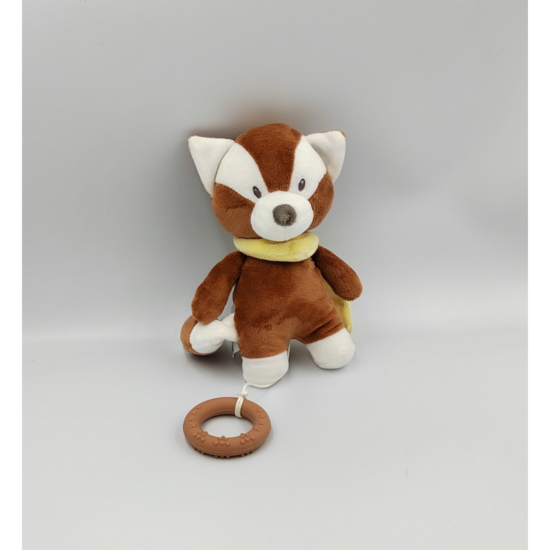 Doudou musical panda roux Boris NATTOU