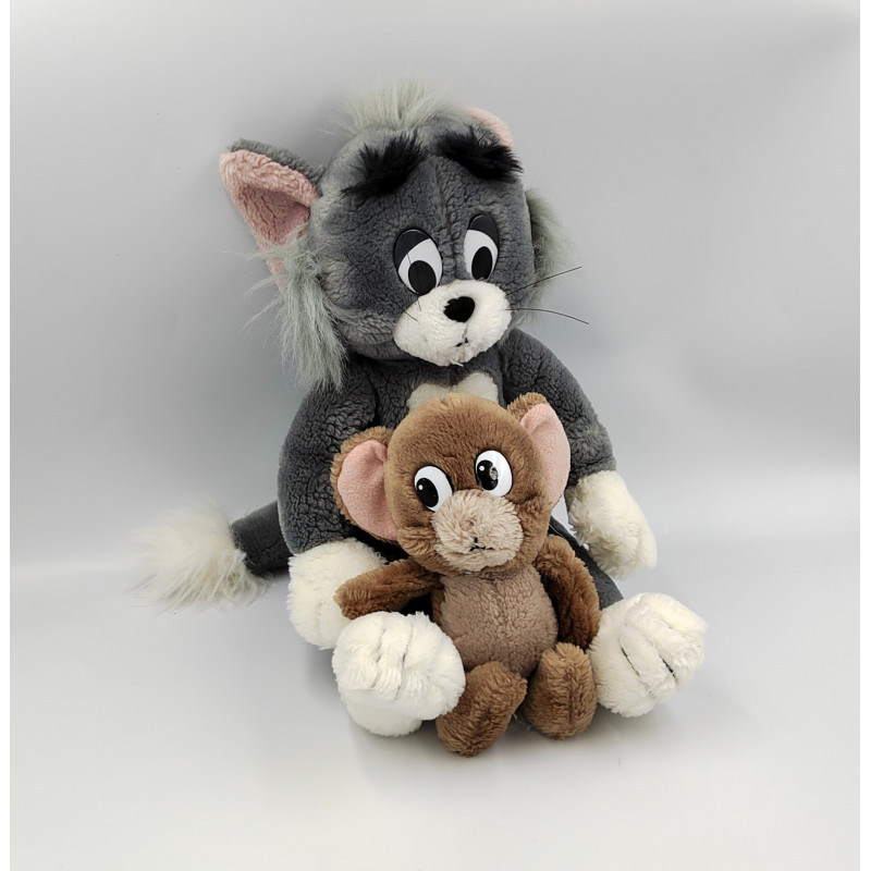 Peluche souris et chat Tom et Jerry NICOTOY 1991