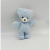 DOUDOU PELUCHE OURS BLEU BOULGOM