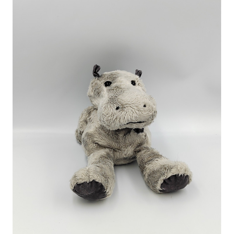 Doudou hippopotame gris TIPTOPTOYS