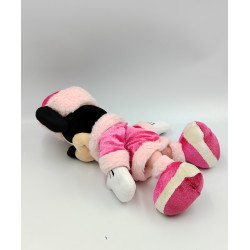 Peluche souris Minnie rose bonnet russe DISNEYLAND