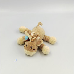 Mini Doudou cheval Pinto kaya indien marron NOUKIE'S