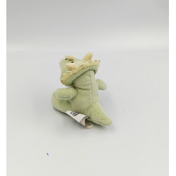 Mini peluche dinosaure tricératops vert NATURAL HISTORY MUSEUM