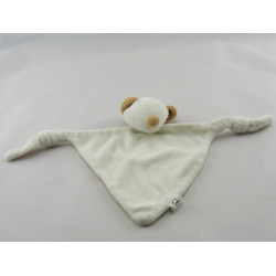 Doudou plat éponge souris bleu AUCHAN