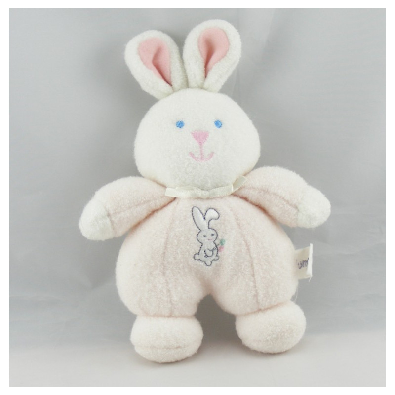 Doudou lapin blanc Luminou 