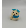 Doudou ours souris blanc bleu dentition TEX