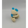 Doudou ours souris blanc bleu dentition TEX