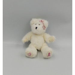 Ancienne Peluche ours blanc rose THE BOYDS COLLECTION
