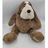 Peluche chien marron blanc LOUISE MANSEN