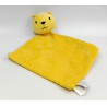 Doudou plat tigre beige jaune BEBE DOUCEUR