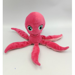 Peluche pieuvre rose SAMMY & CO