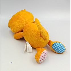Doudou chat orange MINIMI 22 cm