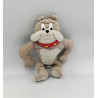 Peluche chien bouledogue gris TOM ET JERRY