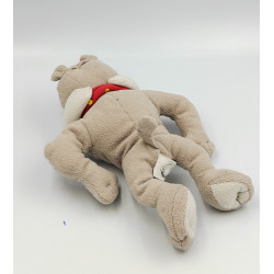 Peluche chien bouledogue gris TOM ET JERRY