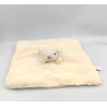 Doudou plat mouton écru blanc EDITIONS DOUCET