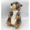 Peluche castor marmotte marron HAN