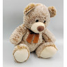 PELUCHE OURS MARRON NOEUD SIMBA TOYS NICOTOY