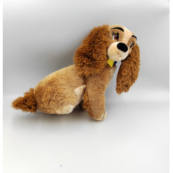 Peluche Belle le chien de La Belle et le Clochard Lady Tramp Disney