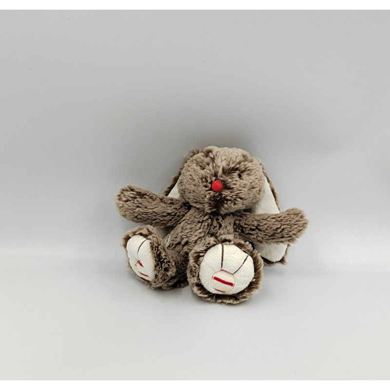 Doudou lapin marron ROUGE KALOO