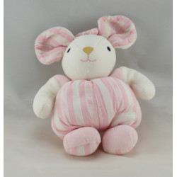 Doudou souris rayé rose TARTINE ET CHOCOLAT