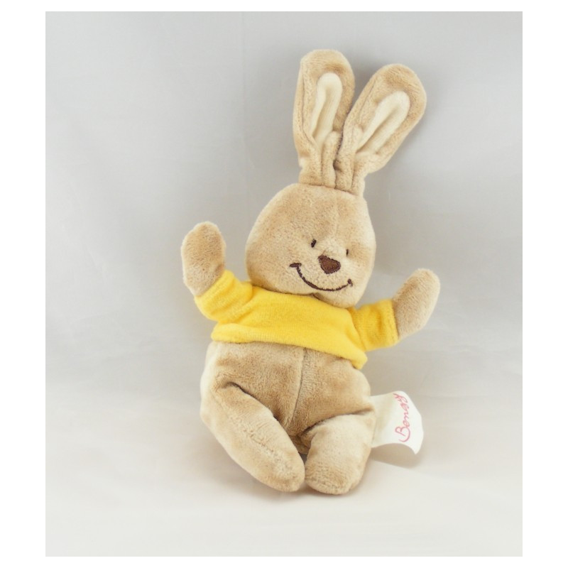 Doudou lapin maillot jaune BENGY