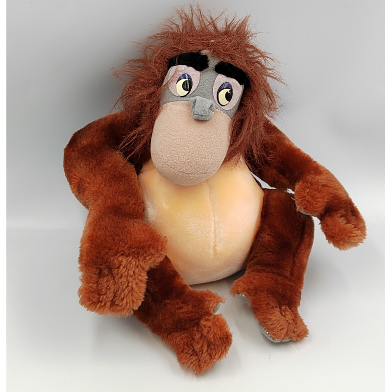 Peluche King Louie singe Orang outang Le livre de la jungle DISNEY MATTEL 1983