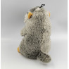 Peluche marmotte marron avec bébé