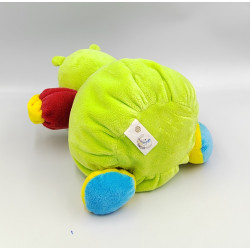 Doudou boule hippopotame vert jaune rouge bleu Dodo d'amour MGM