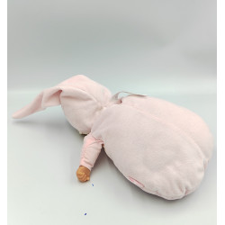 Doudou baby pouce poupée gigoteuse rose coeurs COROLLE 2016