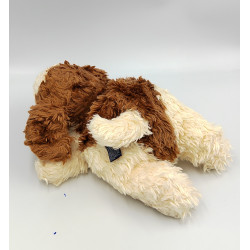 Doudou chien marron blanc TRUDI
