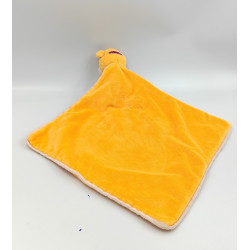 Doudou plat Tigrou orange bordeaux DISNEY NICOTOY