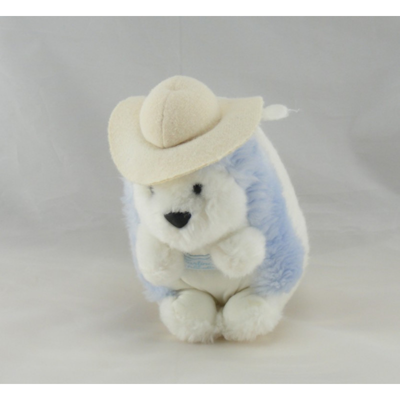 Doudou hérisson bleu TARTINE ET CHOCOLAT 