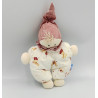 Doudou lutin blanc rouge Tim et Lisa NOUNOURS