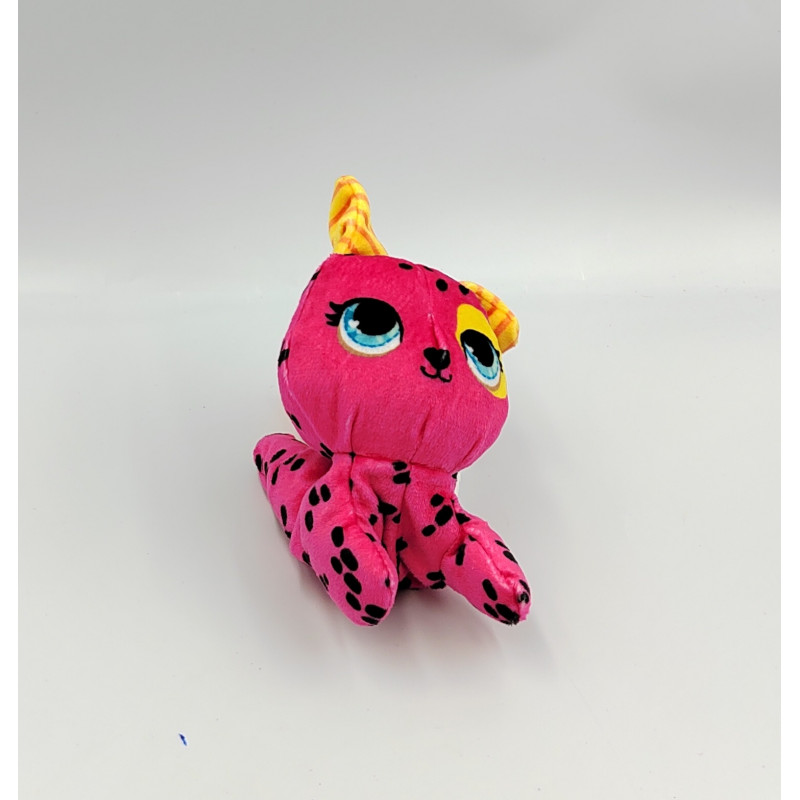 Peluche chien lapin rose jaune pois SPLASH TOYS