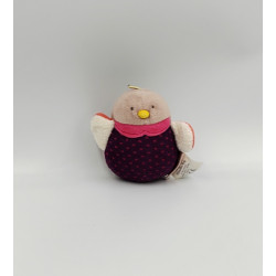 Mini doudou oiseau poussin les Cousins du Moulin MOULIN ROTY