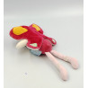 Doudou papillon rose fushia orange KING BEAR