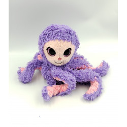 Doudou peluche pieuvre violet rose YLVI AND THE MINIMOOMIS