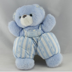 Doudou Ours bleu TARTINE ET CHOCOLAT