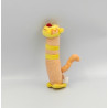 Doudou baton pouet tigre chat orange jaune NATTOU
